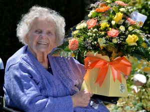 Supporting image for story: Great-grandmother who has lived through two pandemics and two world wars celebrates 102nd birthday