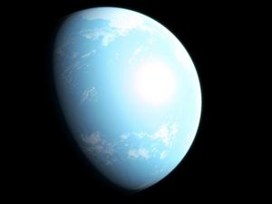 Supporting image for story: Nasa space telescope finds ‘first nearby super-Earth’