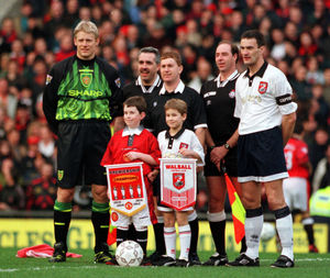 Walsall squared off against Manchester United back in the 1997/98 campaign