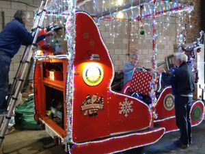 Supporting image for story: Rotary club gets Santa sleigh ready for festive season