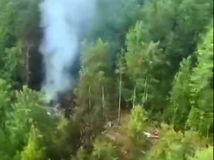 Supporting image for story: Plane carrying 48 people crashes in Russia’s Far East