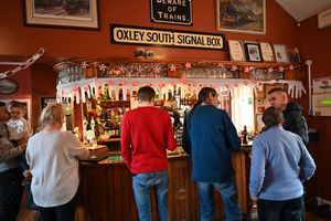Codsall Station is a cosy place for a pint