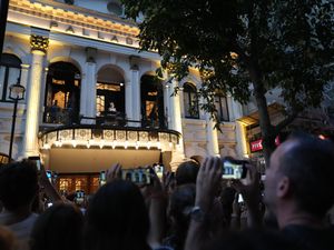 Supporting image for story: Rachel Zegler hails balcony performance in Evita as ‘amazing’ and ‘innovative’