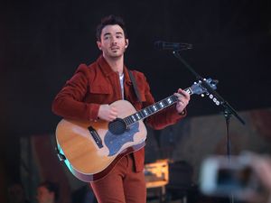 Supporting image for story: Kevin Jonas recovers from surgery after cancerous mole removal