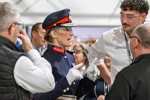 The Lord-Lieutenant of Shropshire visiting Grainger & Worrall in Bridgnorth