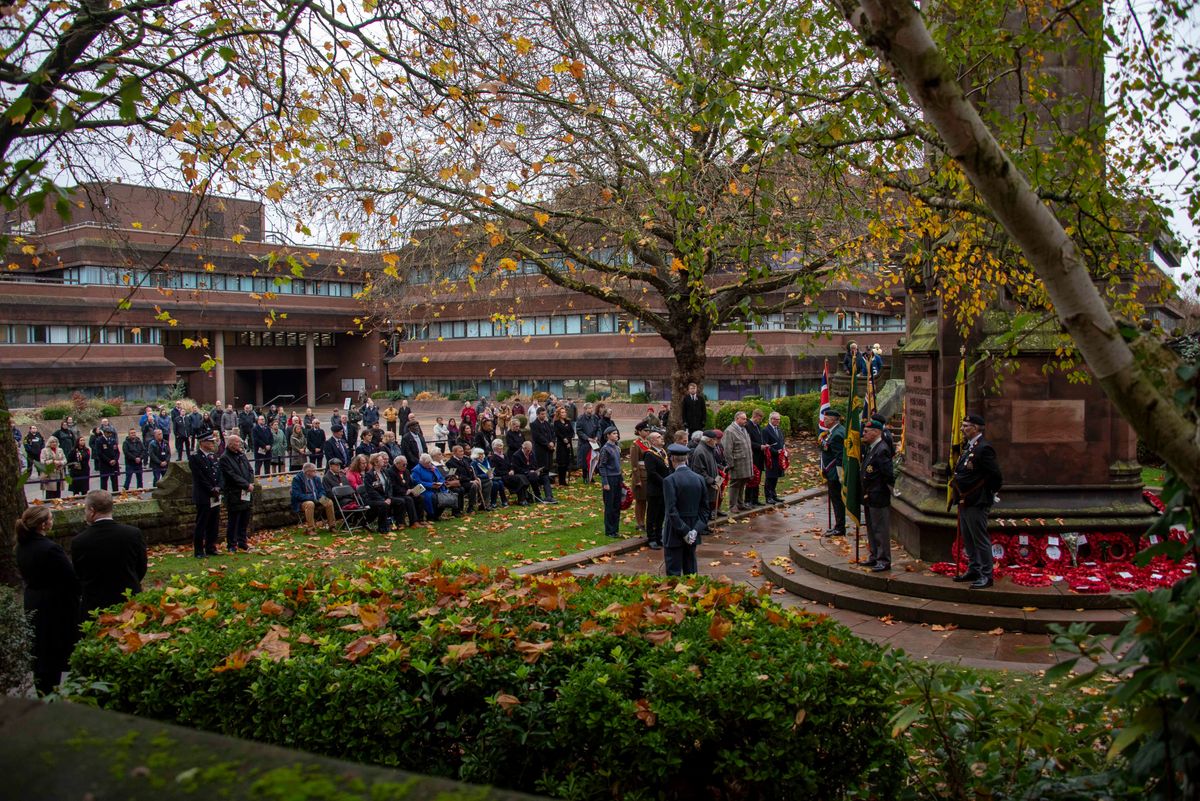 Armistice Day 2025: 12 pictures show poignant Armistice remembrance services across the West Midlands