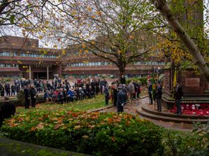 Supporting image for story: Armistice Day 2025: 12 pictures show poignant Armistice remembrance services across the West Midlands