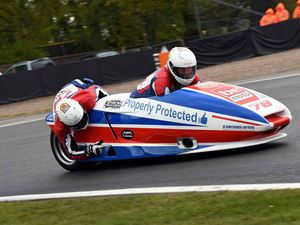 Supporting image for story: Shropshire sidecar stars suffer technical troubles