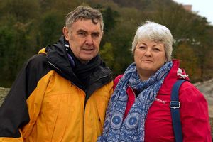 Sue and Alun Morgan – not sad to see it go