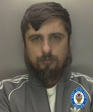 Banaras Malang was sentenced to eight years. Photo: West Midlands Police