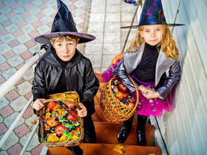 Supporting image for story: Great Halloween Debate: Trick or treat? Take your kids or stay at home?