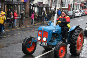 The annual Tractor Run saw a host of people take part in their tractors. Photo: Colin Hill