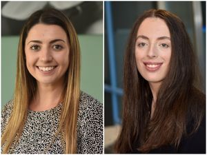 Gemma Williams (left) and Sophie Burgoyne from Lanyon Bowdler