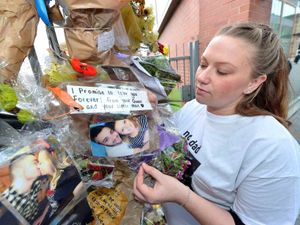 Supporting image for story: 'I’m determined to stay strong for our baby-to-be' - Heartbroken partner joins family and friends to honour bridge-fall victim Chris Brookes