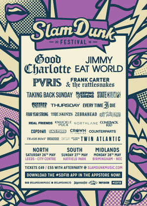 The Slam Dunk line-up
