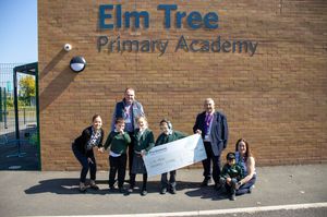 Elm Tree Primary Academy received the funding boost from Persimmon Homes Central as part of its Community Champions initiative.