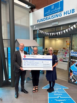 More than £1,700 has been raised for a project to redevelop the Maternity discharge lounge at Walsall Manor Hospital.