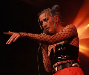 Yonaka supporting The Cult at Birmingham's O2 Institute. Pictures by: Andy Shaw