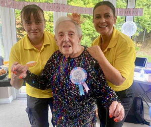 Joyce at her birthday bash