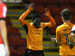 Supporting image for story: Crewe 2 Wolves 3 - Checkatrade Trophy report and pictures