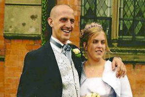 Alan Evans with wife Louise