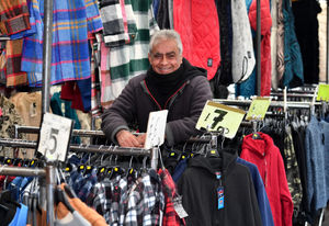 Stall holder Harvey Singh wants strong steady leadership and better economic control