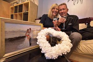 Mark and Nicci at their home in Wordsley