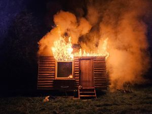 Supporting image for story: Fire rips through holiday home near Oswestry 