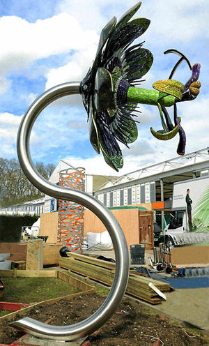 Barnshaws metal flower