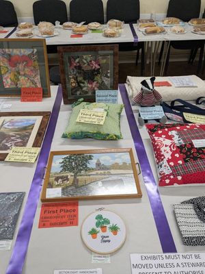 Crafts and cookery section 