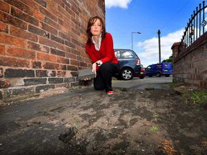 Supporting image for story: Watch out for the Darlaston Brick Nicker - Alleyway targeted by mystery thief