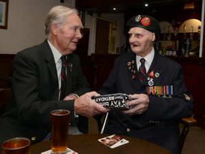 Supporting image for story: 100 reasons to party for war veteran Les at legion celebration