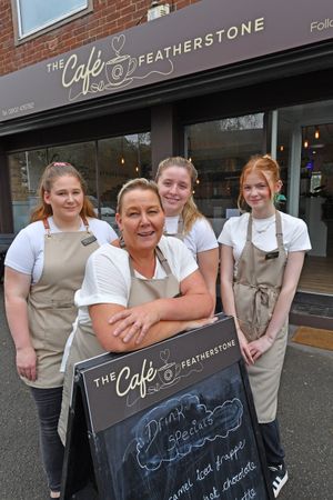 The cafe reopened on Monday and has already proved popular with customers