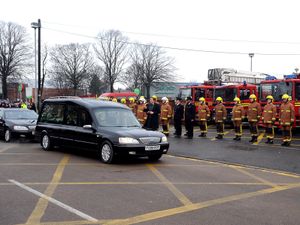 Supporting image for story: Plaque honouring firefighter who died whilst on duty is unveiled