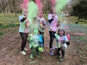 Supporting image for story: Cancer charity gearing up for return of Shrewsbury Colour Run