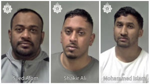 (l-R) Syed Alom, Shakir Ali. Mohammed Islam