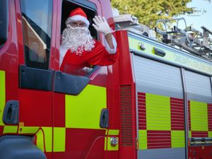 Supporting image for story: 'Incredible': Presteigne firefighters annual 'Santa Drive' event hailed as a great success - and it's no wonder why