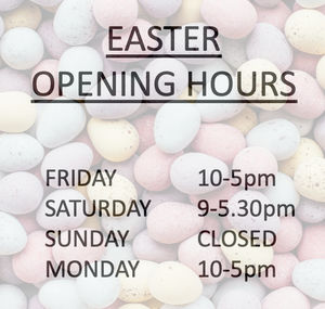 Easter opening hours