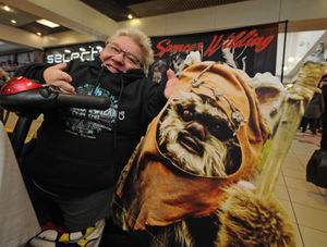 Michael Henbury appeared at the comic con event.