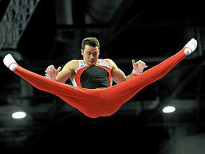 Supporting image for story: Gymnast Kristian Thomas sets the bar high