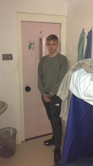Kieran Bond in his prison cell. Photo: Facebook.