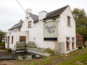The Plough Inn at Allscott, before it reopened in 2023