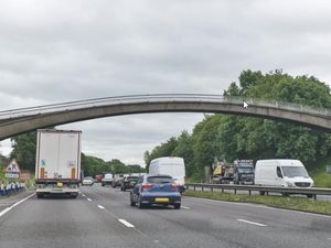 Supporting image for story: Stafford M6 footbridge will not be rebuilt