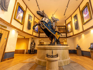 Supporting image for story: A Knight to remember amid the gallantry and pageantry of Warwick Castle's brand new hotel