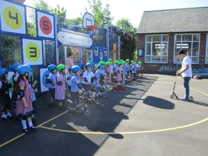 Supporting image for story: How your child can learn to ride their scooters safely and for free this summer