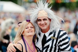 Crowds at Let's Rock Shrewsbury 2019