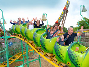 Supporting image for story: Thrills as West Midland Safari Park fairground reopens to visitors