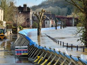 Supporting image for story: Work to improve flood barriers in Ironbridge after 2020 buckling receives award