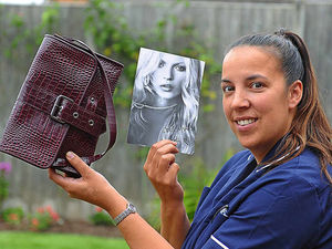 Supporting image for story: Kate Moss handbag up for grabs to help Ludlow care home