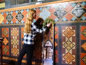 Supporting image for story: Teenagers take over historic museum with contemporary works